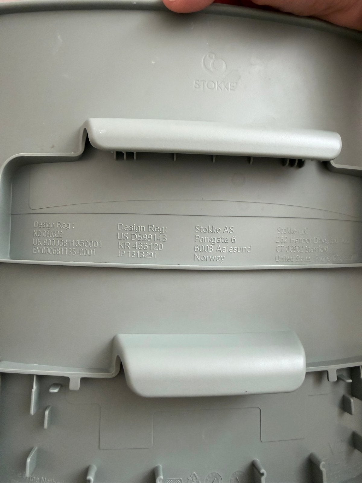 Stokke Tripp Trapp Baby Set V2 glacier green, Ophalen, Gebruikt, Overige typen