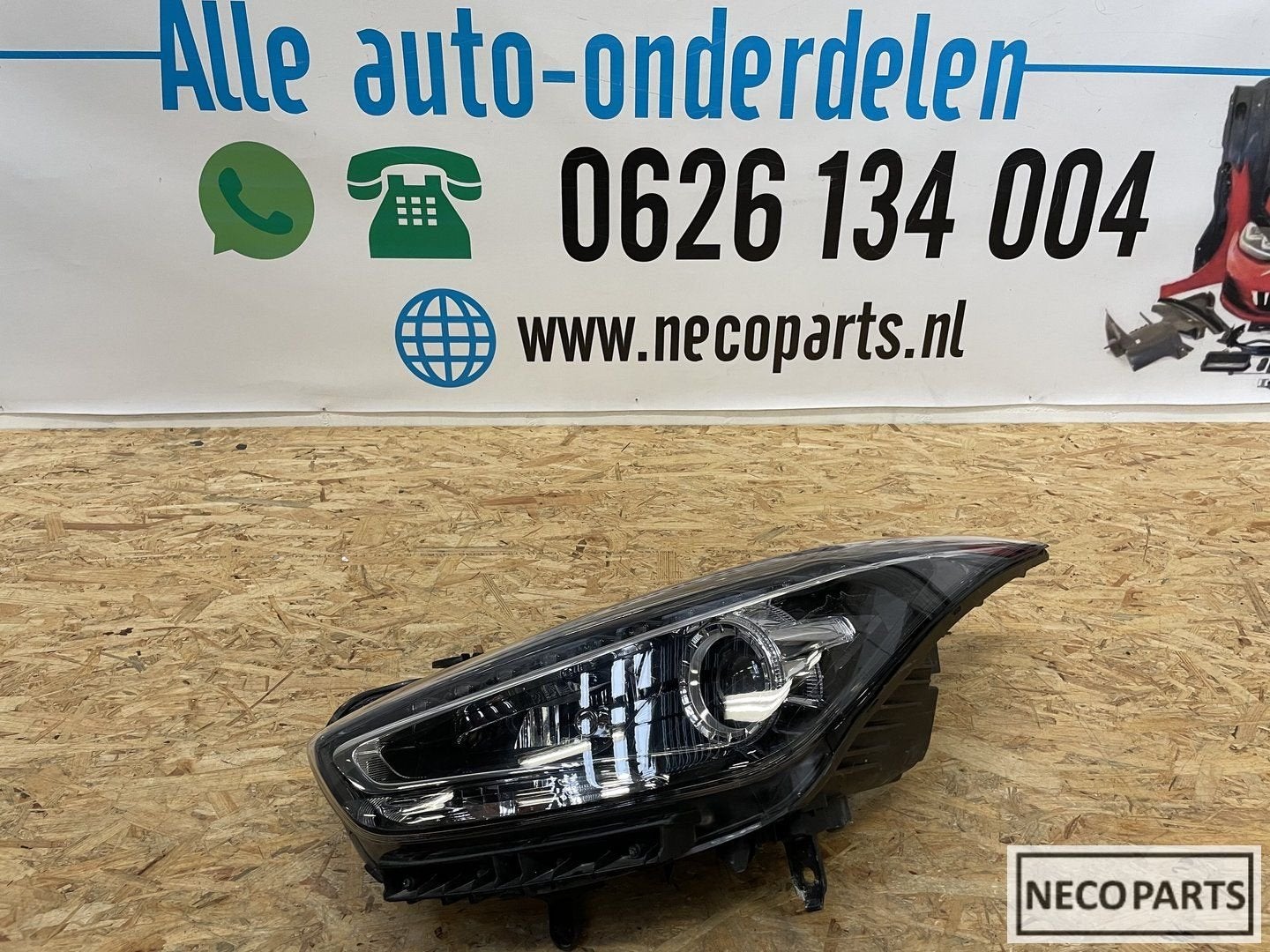 HYUNDAI I40 FACELIFT XENON LED KOPLAMP LINKS 92101-3Z620, Auto-onderdelen, Verlichting, Gebruikt, -, -, Ophalen of Verzenden