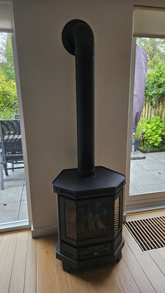 gaskachel Barbas, Huis en Inrichting, Kachels, Ophalen, Gebruikt, Gas, Vrijstaand