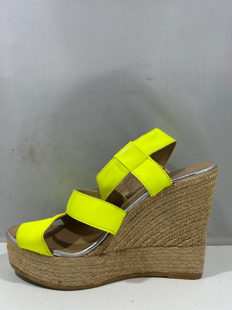 Gaimo, maat 40. Espadrilles in een opvallende kleur geel., Verzenden, Geel, Zo goed als nieuw, Espadrilles of Moccasins