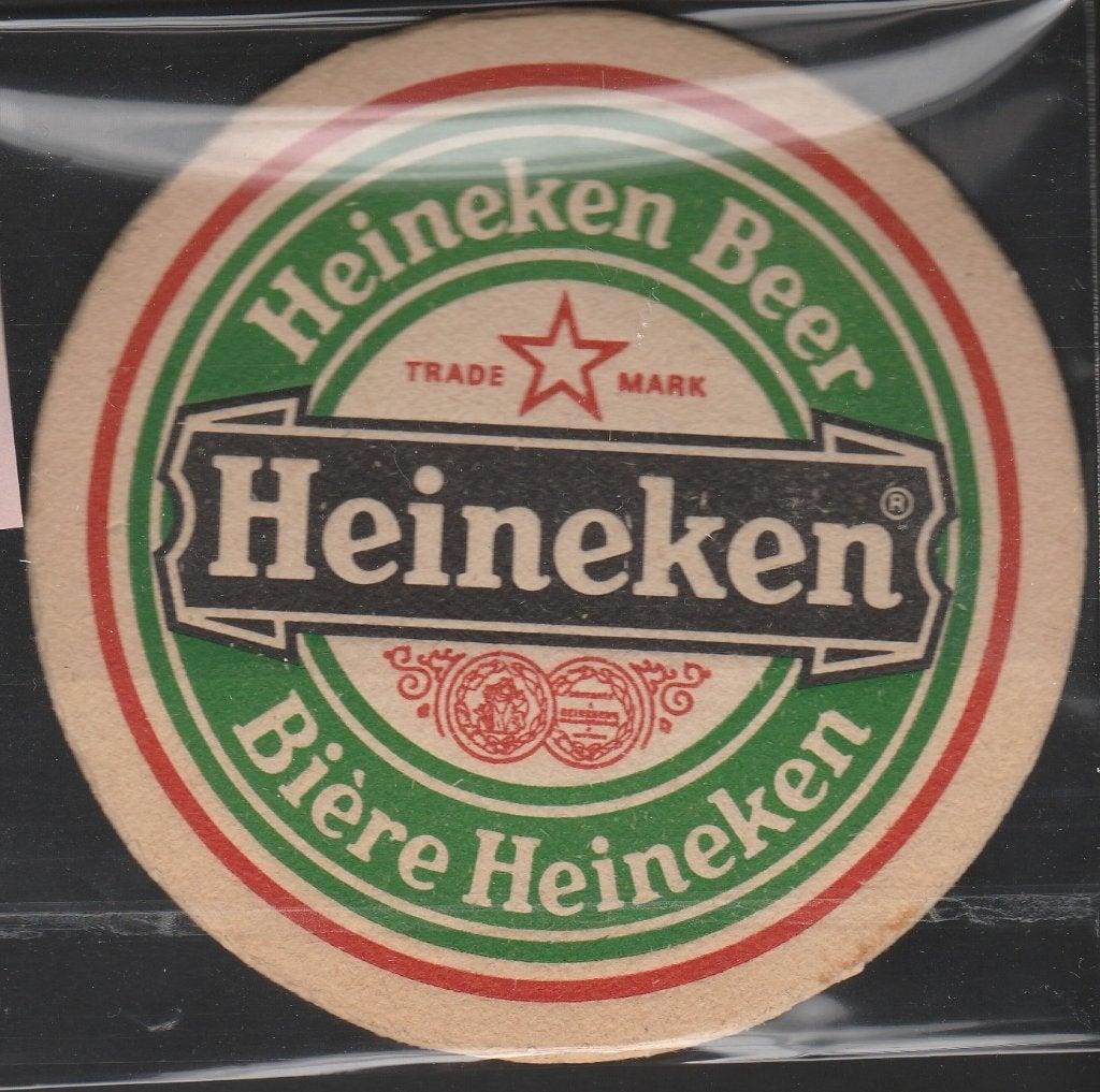 Bierviltje Heineken A 323, Ophalen of Verzenden, Gebruikt, Viltje(s), Heineken