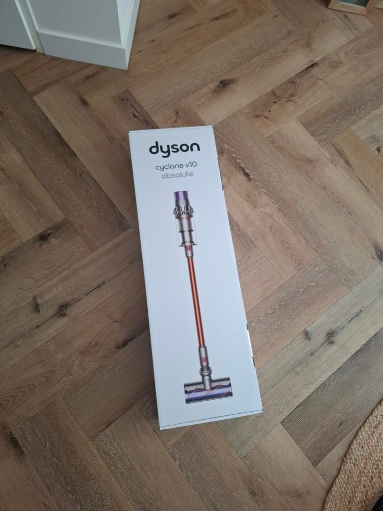 Dyson Cyclone V10 Absolute Stofzuiger - Nieuw in doos, Ophalen, Nieuw, Reservoir, Minder dan 1200 watt