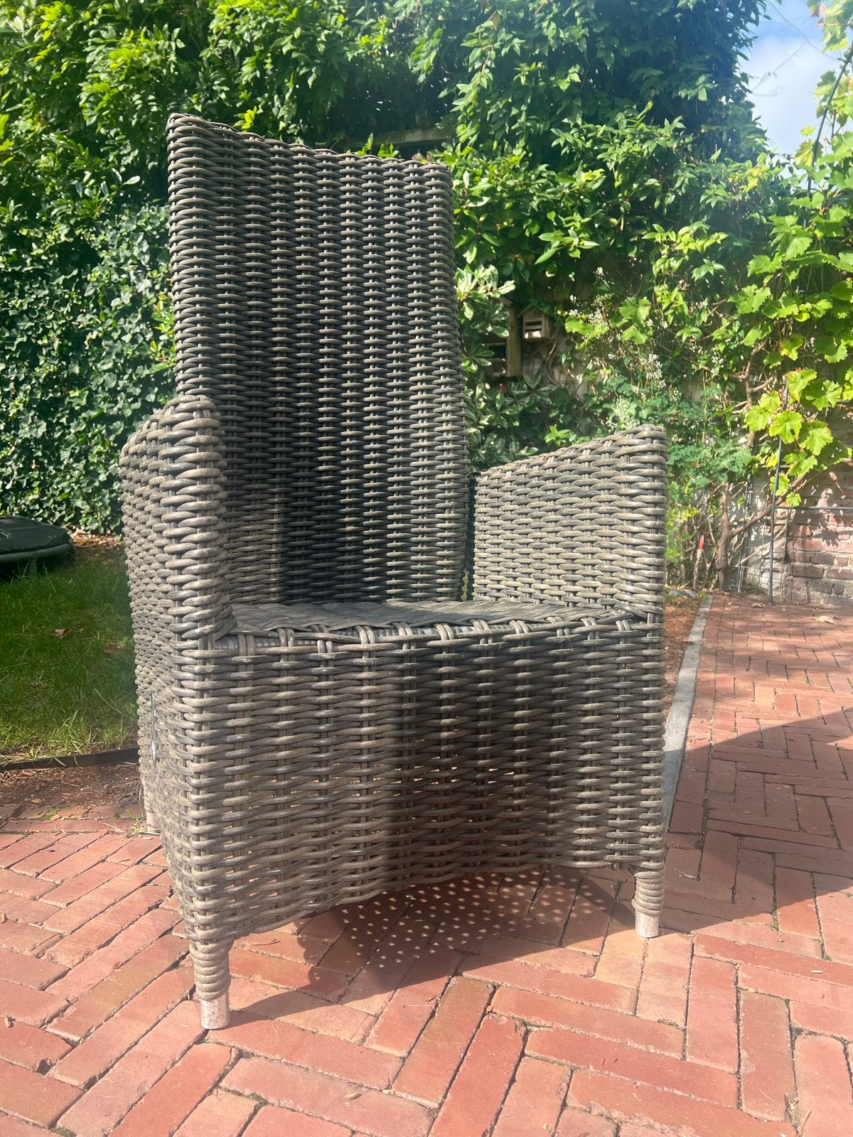 2 verstelbare tuinstoelen, gratis af te halen, Ophalen, Gebruikt, Wicker, Verstelbaar