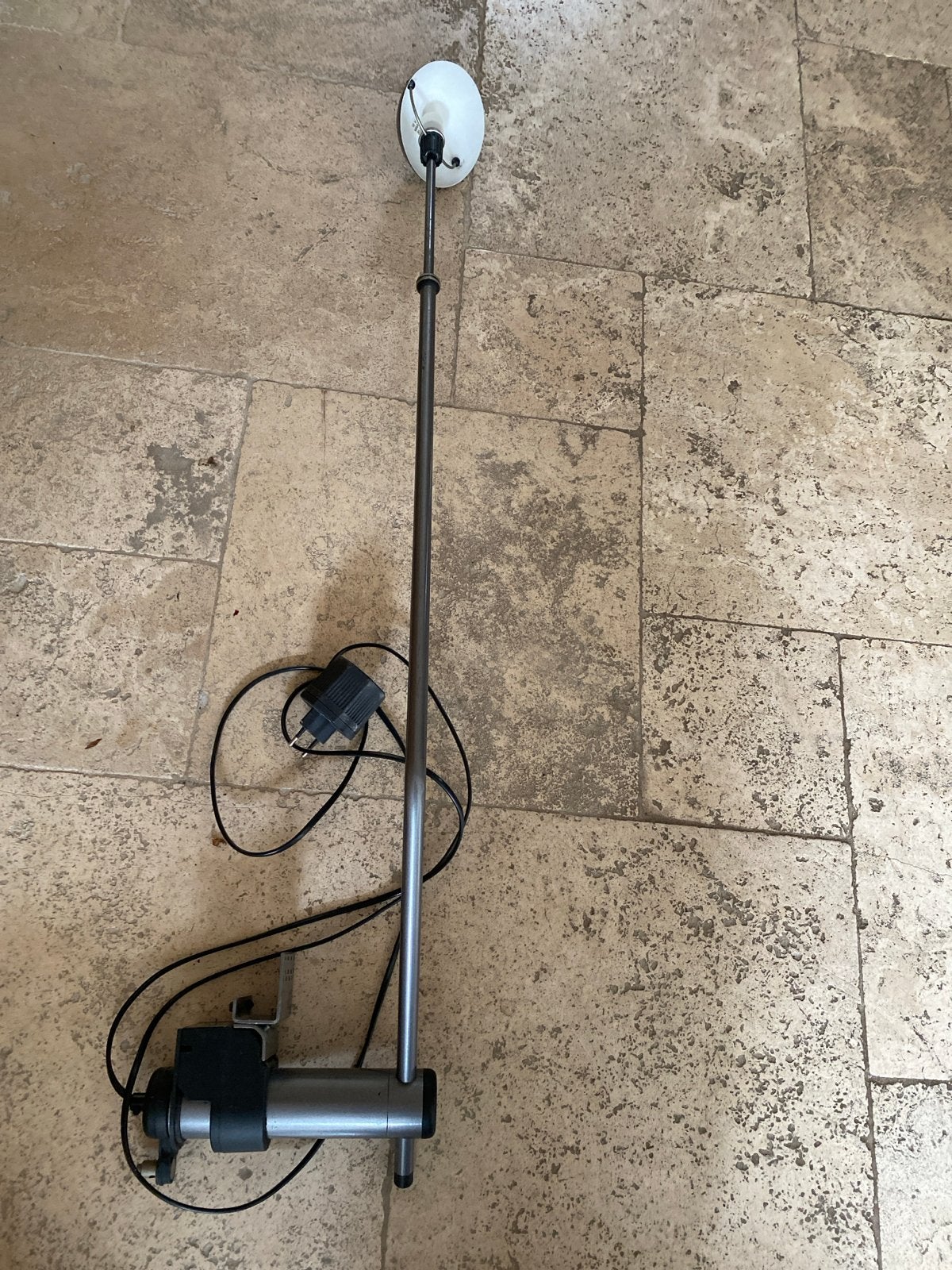 Auping Aureo 480/481 Halogeen G4 Bedlampje, Metaal, Overige merken, Gebruikt, Grijs