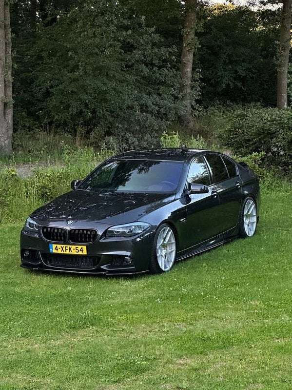 BMW 5-Serie 3.0 535I F10 AUT 2010 Grijs, Automaat, Achterwielaandrijving, Zwart, 1675 kg