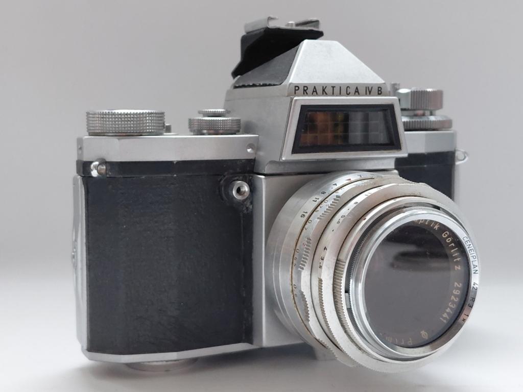 Practica IV B camera jaren 50, Ophalen of Verzenden, 1940 tot 1960, Fototoestel