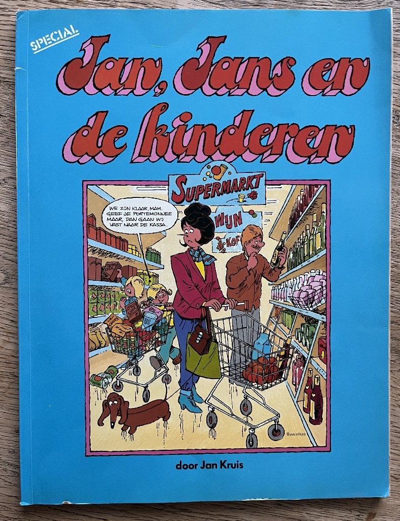 Jan Jans en de kinderen - Jan Kruis, Boeken, Stripboeken, Eén stripboek, Ophalen of Verzenden, Gelezen, Jan Kruis