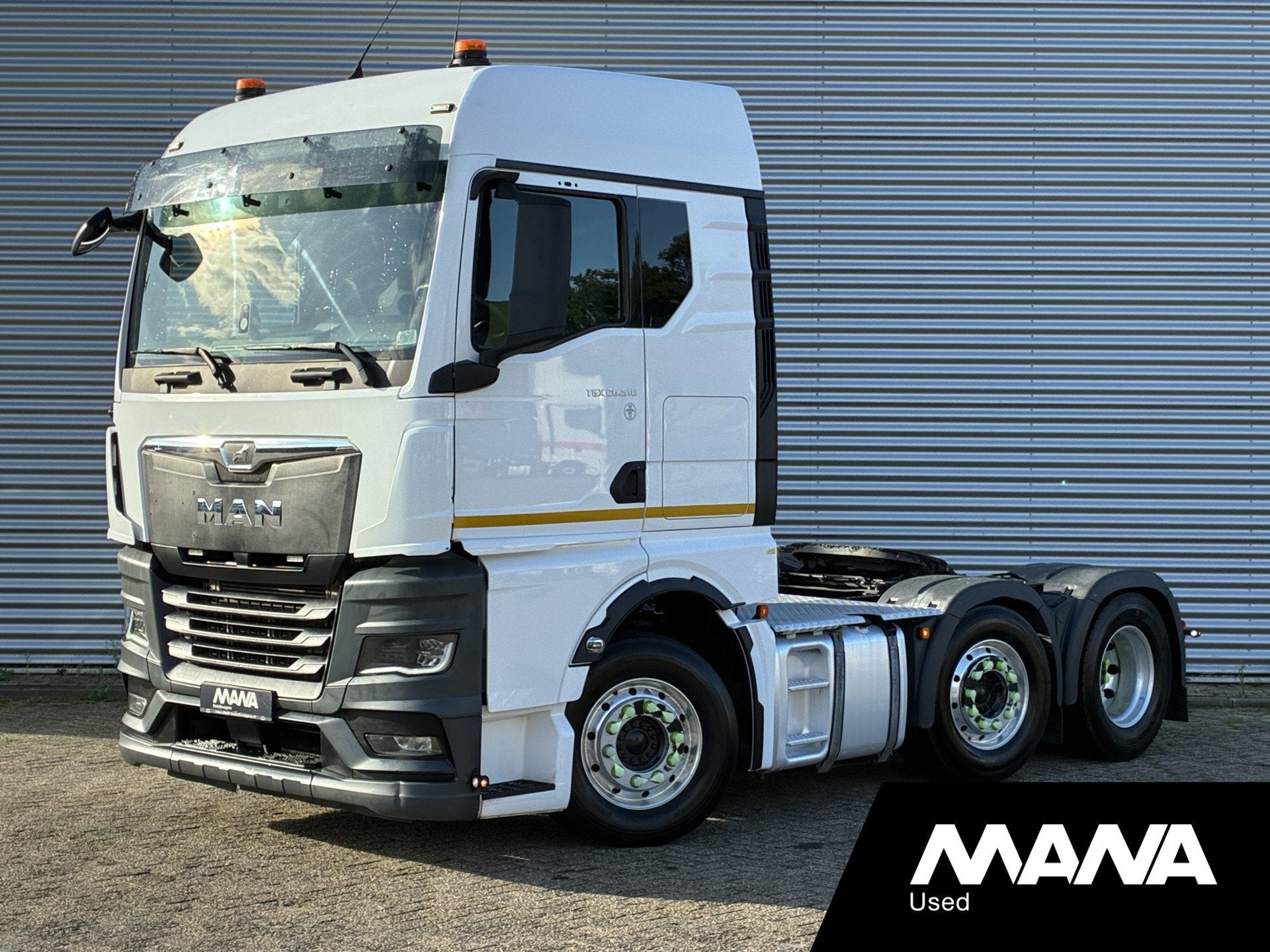 MAN TGX 26.510 6x2/4 BL SA GM ADR KLASSE 1 (EX/II EX/III FL, Automaat, MAN, Wit, Bedrijf