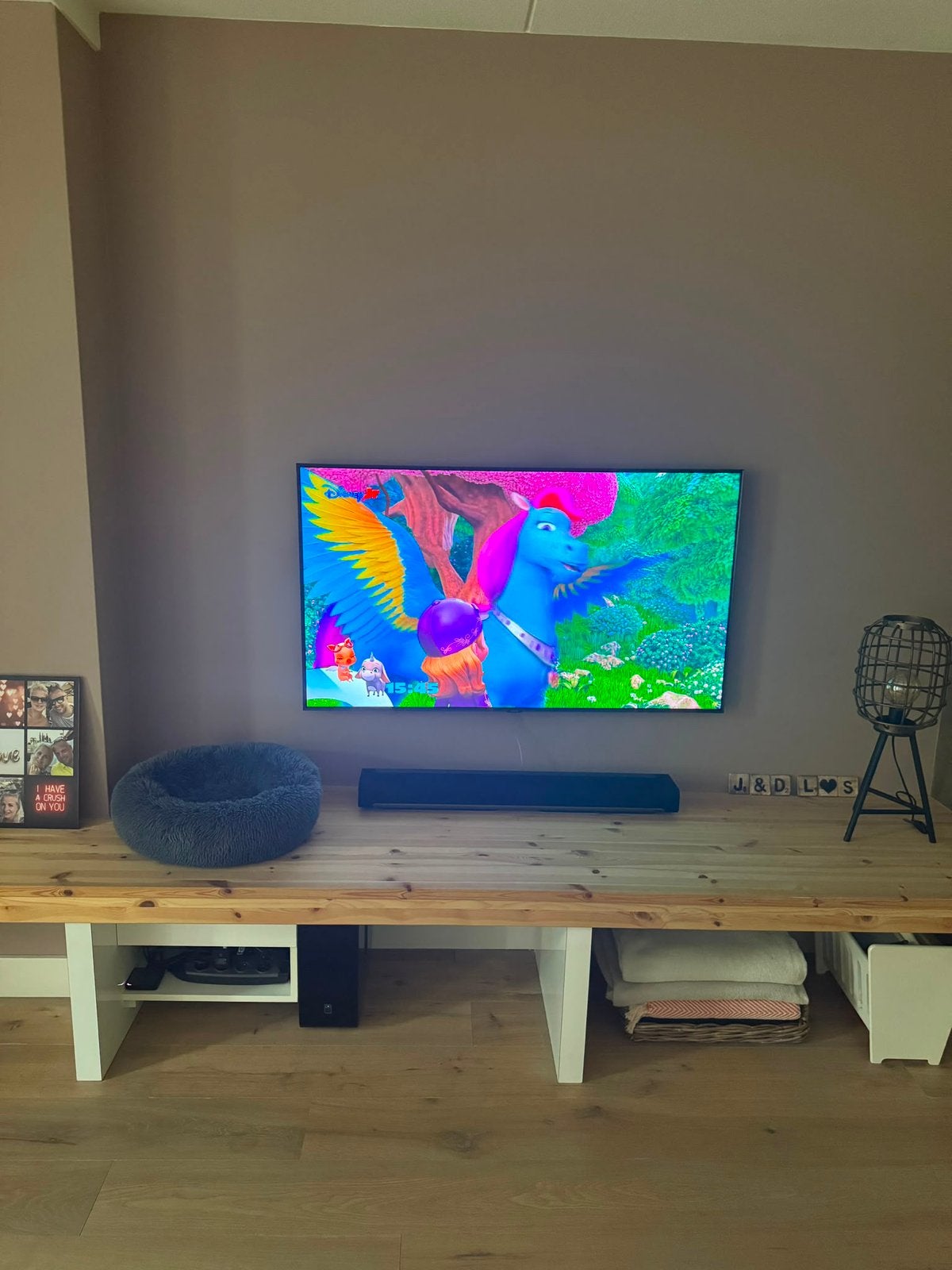 Samsung QE55Q9F QLED TV 2018, Ophalen, Zo goed als nieuw, 25 tot 50 cm, Minder dan 100 cm
