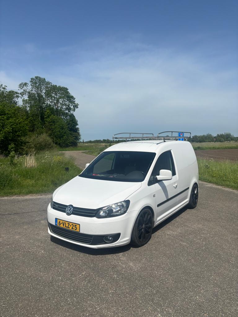 Volkswagen Caddy 1.6 D 55KW 2011 R-line, Auto's, Start-stop-systeem, 74 pk, Volkswagen, Wit
