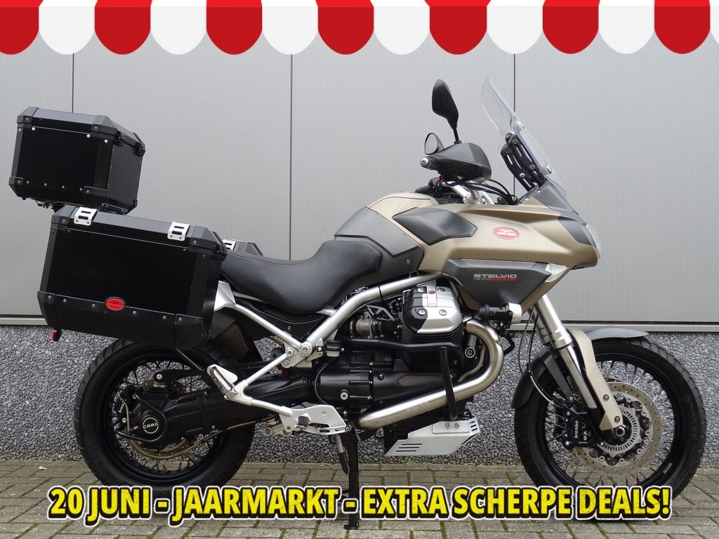 Moto Guzzi STELVIO NTX (bj 2009), Motoren, Motoren | Moto Guzzi, Bedrijf, Toermotor, 1200 cc