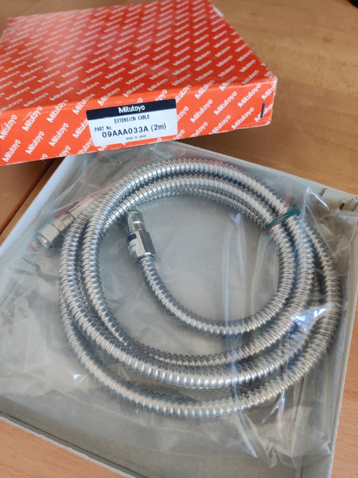 Mitutoyo verlengkabel 09AAA033A (2m), Ophalen of Verzenden, Nieuw, Overige merken, Kabel of Snoer