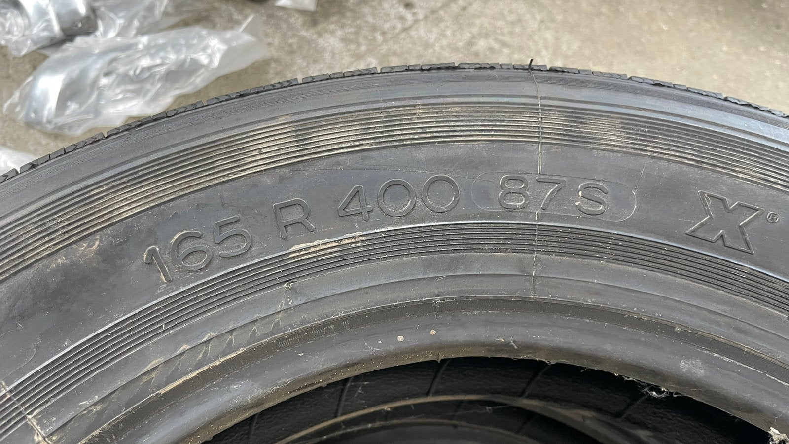 3x Michelin X 165 R 400, Ophalen, Overige, 15 inch, Nieuw