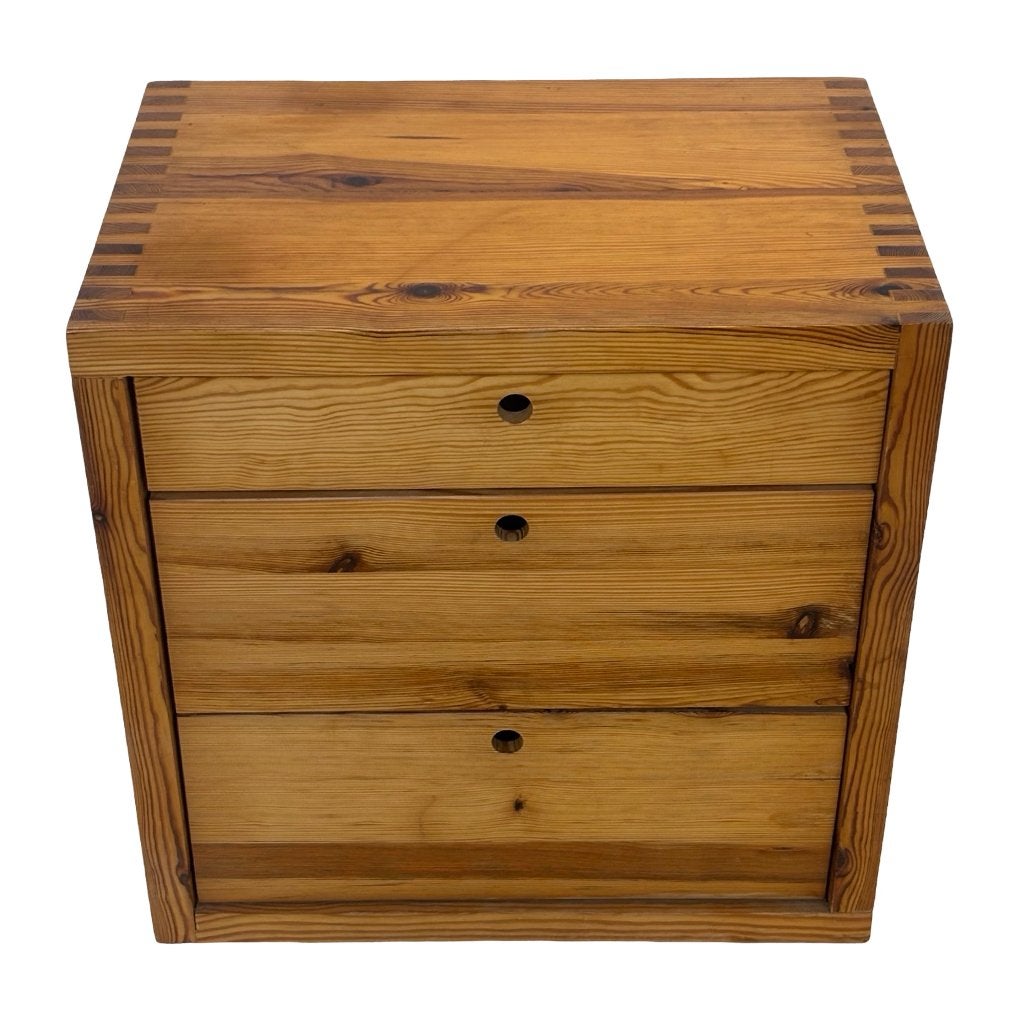 Vintage Ate Van Apeldoorn Ladekast Houtwerk Hattem, Gebruikt, Vintage, 50 tot 100 cm, 3 of 4 laden
