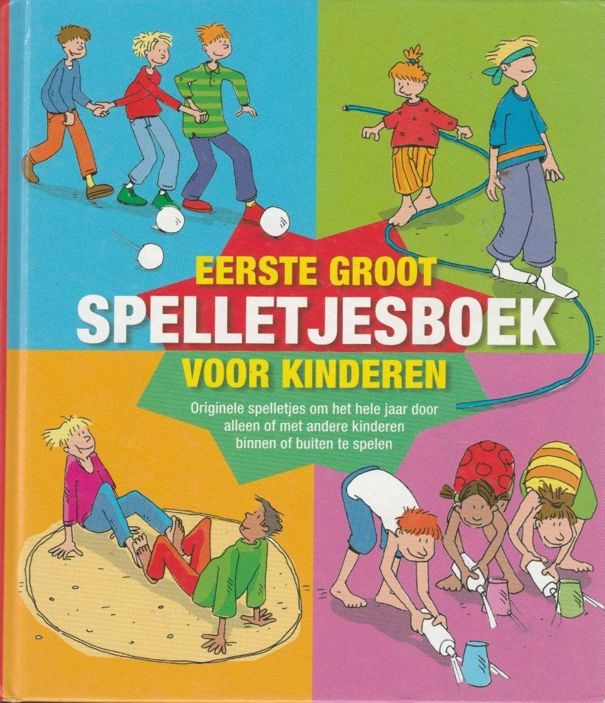 EERSTE GROOT SPELLETJESBOEK VOOR KINDEREN-Tom Dahlke, Ophalen of Verzenden, Zo goed als nieuw, Tom Dahlke, Non-fictie