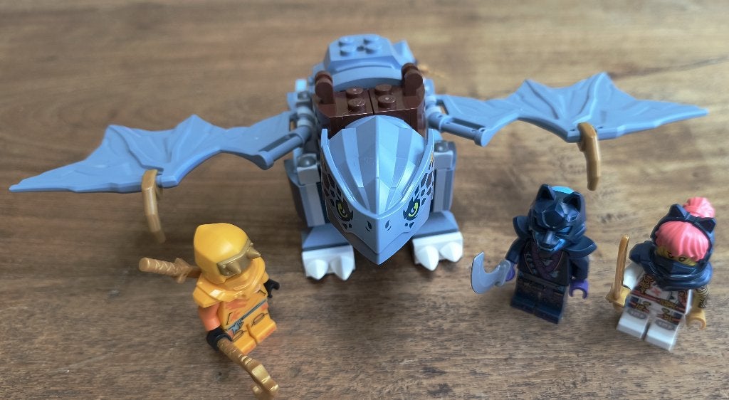 Lego NINJAGO - Young Dragon Riyu (71810), Ophalen of Verzenden, Gebruikt, Complete set, Lego