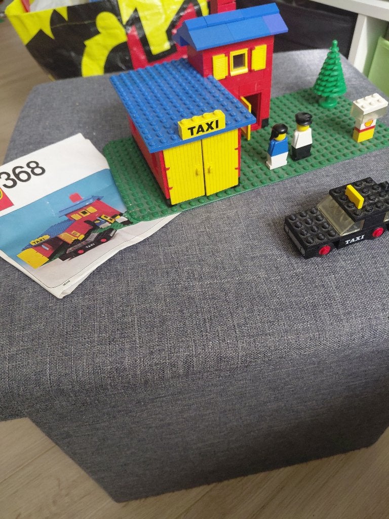 lego taxi  bedrijf als nieuw, Ophalen, Compleet, City, Lego