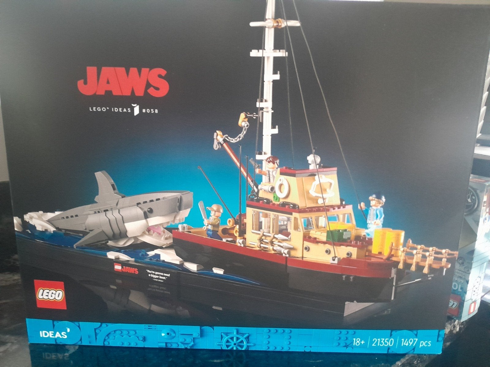 LEGO Ideas Jaws 21350 - Nieuw in doos, Ophalen of Verzenden, Nieuw