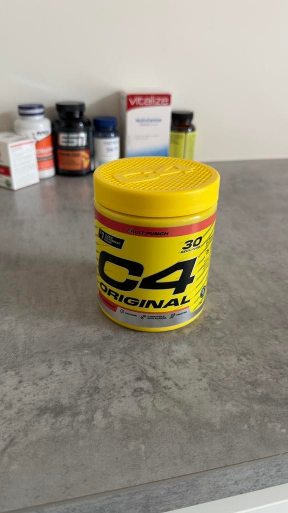 Cellulor C4 Original Pre-Workout Halve Pot, Sport en Fitness, Gezondheidsproducten en Wellness, Ophalen of Verzenden