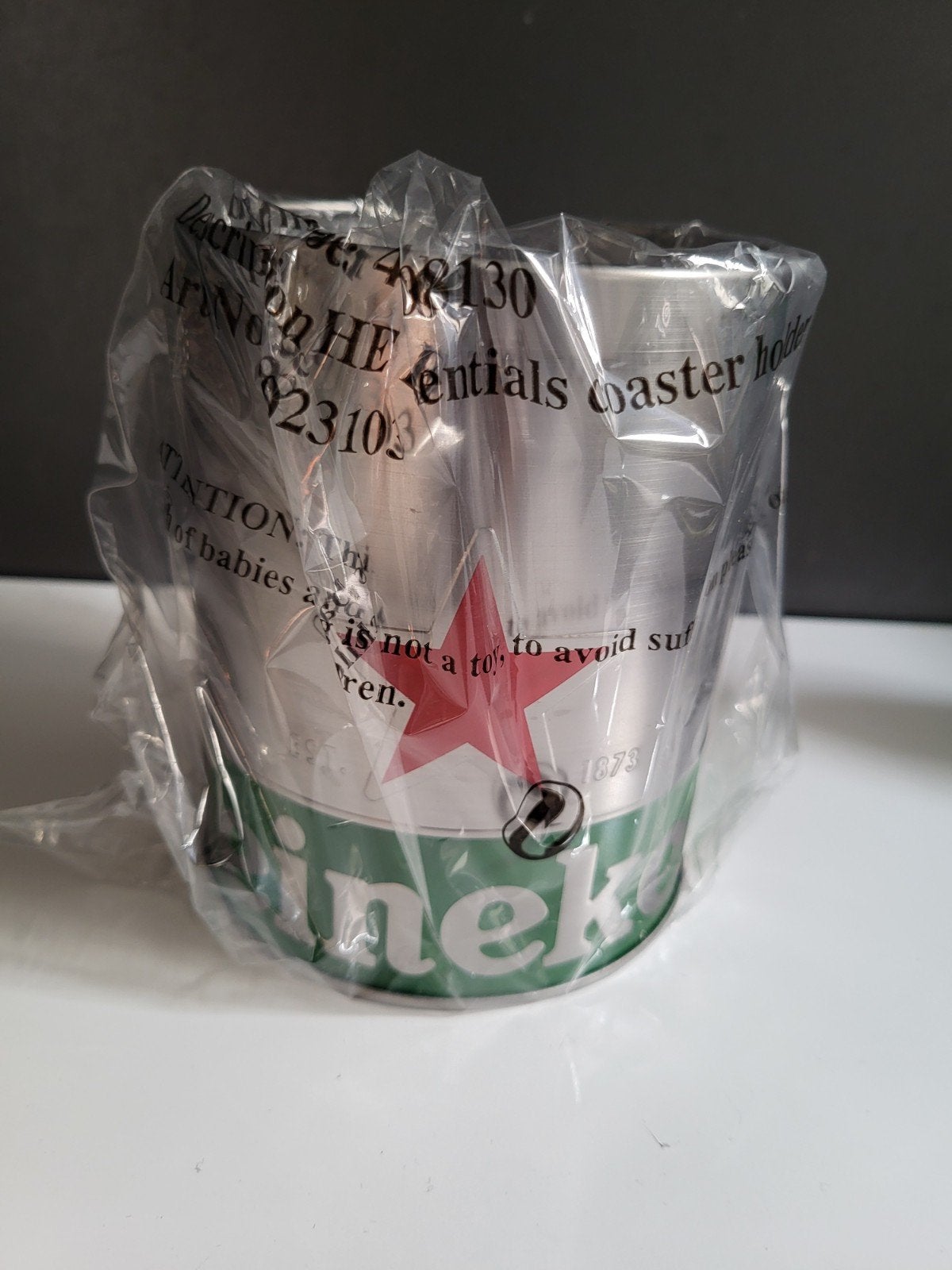 NIEUW! Heineken Viltjes Houder voor Bar/Mancave, Ophalen of Verzenden, Nieuw, Gebruiksvoorwerp