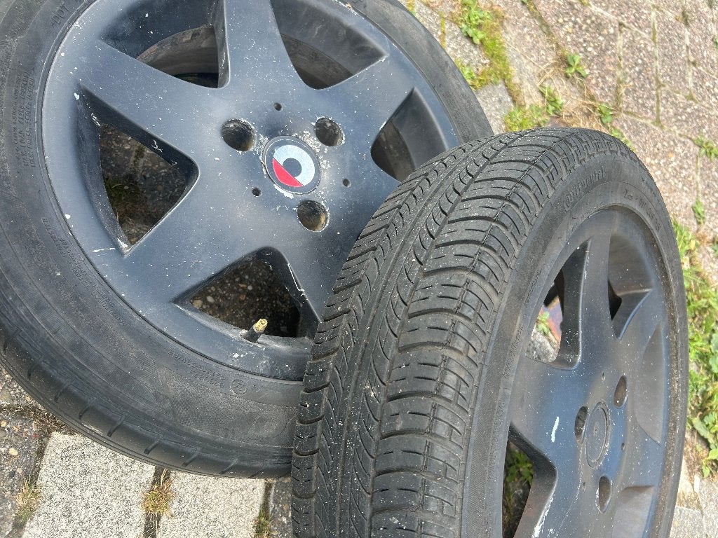 Smart originele Velgen-banden, Auto-onderdelen, Banden en Velgen, Ophalen, Gebruikt, 15 inch, Band(en)