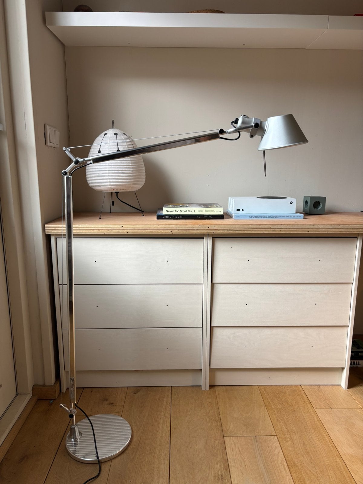 Artemide tolomeo lettura led 2700 kelvin (gereserveerd), Huis en Inrichting, Lampen | Vloerlampen, Ophalen, Gebruikt, 100 tot 150 cm