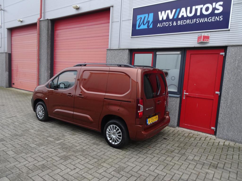 Peugeot Partner 1.6 BlueHDI Premium navi 2 x schuifdeur airc, Voorwielaandrijving, Euro 6, 4 cilinders, Bruin