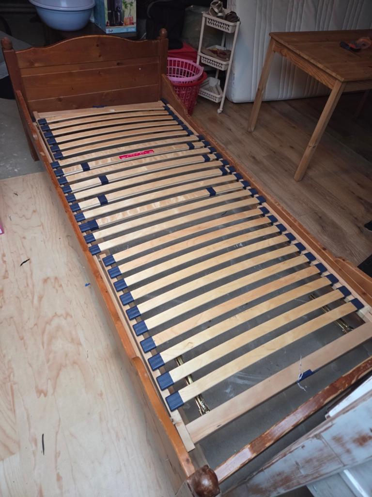1 persoon bed, Gebruikt, 90 cm, Eenpersoons, Ophalen of Verzenden