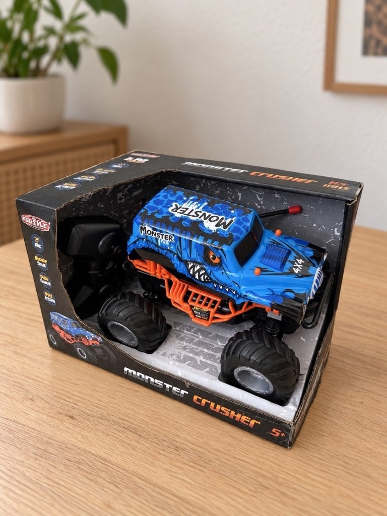 Monster Crusher RC 1:20 truck 4x4, Auto offroad, Nieuw, RTR (Ready to Run), Overige schalen