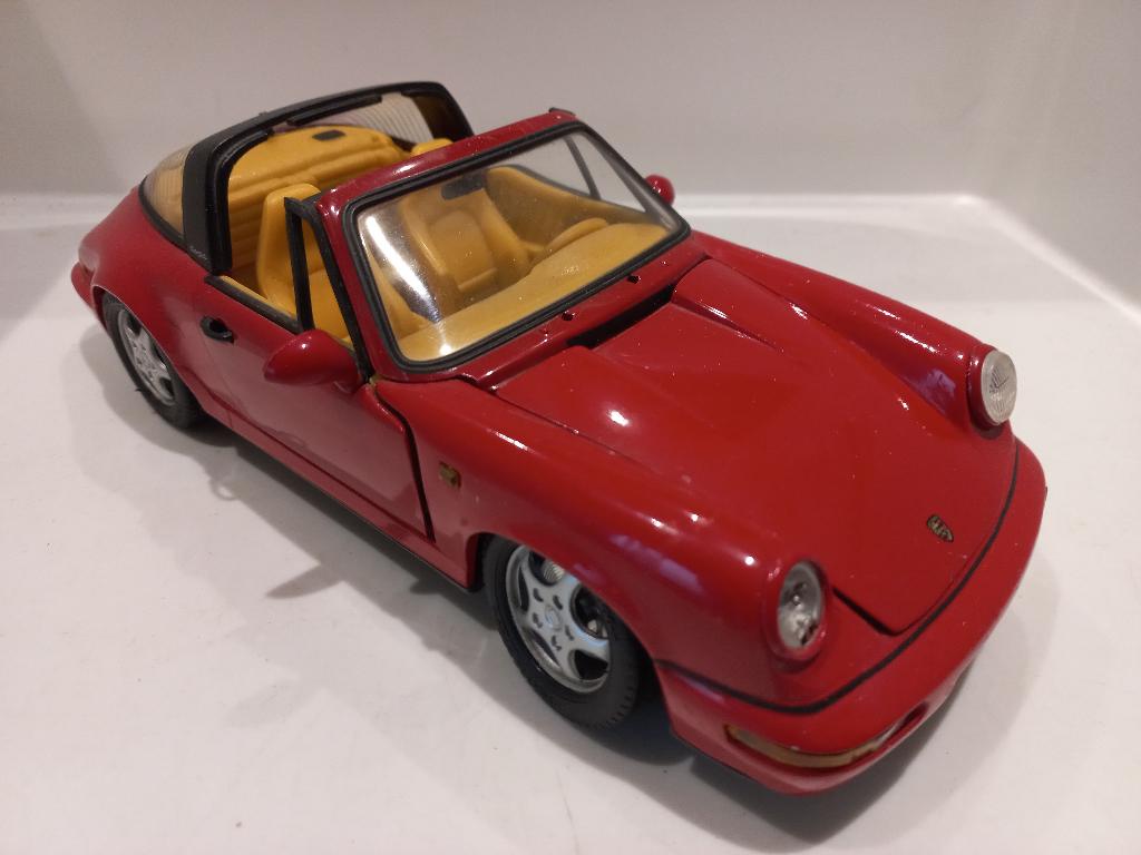 Porsche 911 cabriolet Anson 1:18 modelauto 142, Ophalen of Verzenden, Gebruikt, Auto, Anson