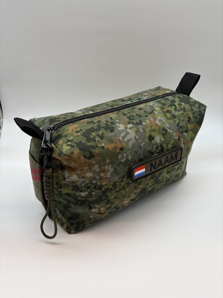 Tactische Toilettas NFP Green, Verzamelen, Verzenden, Landmacht, Amerika, Embleem of Badge