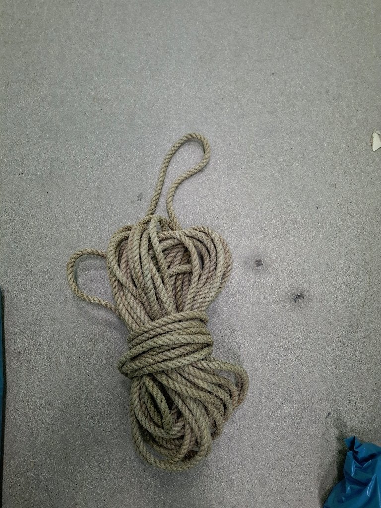 Sisal touw, Ophalen of Verzenden, Gebruikt, Overige typen