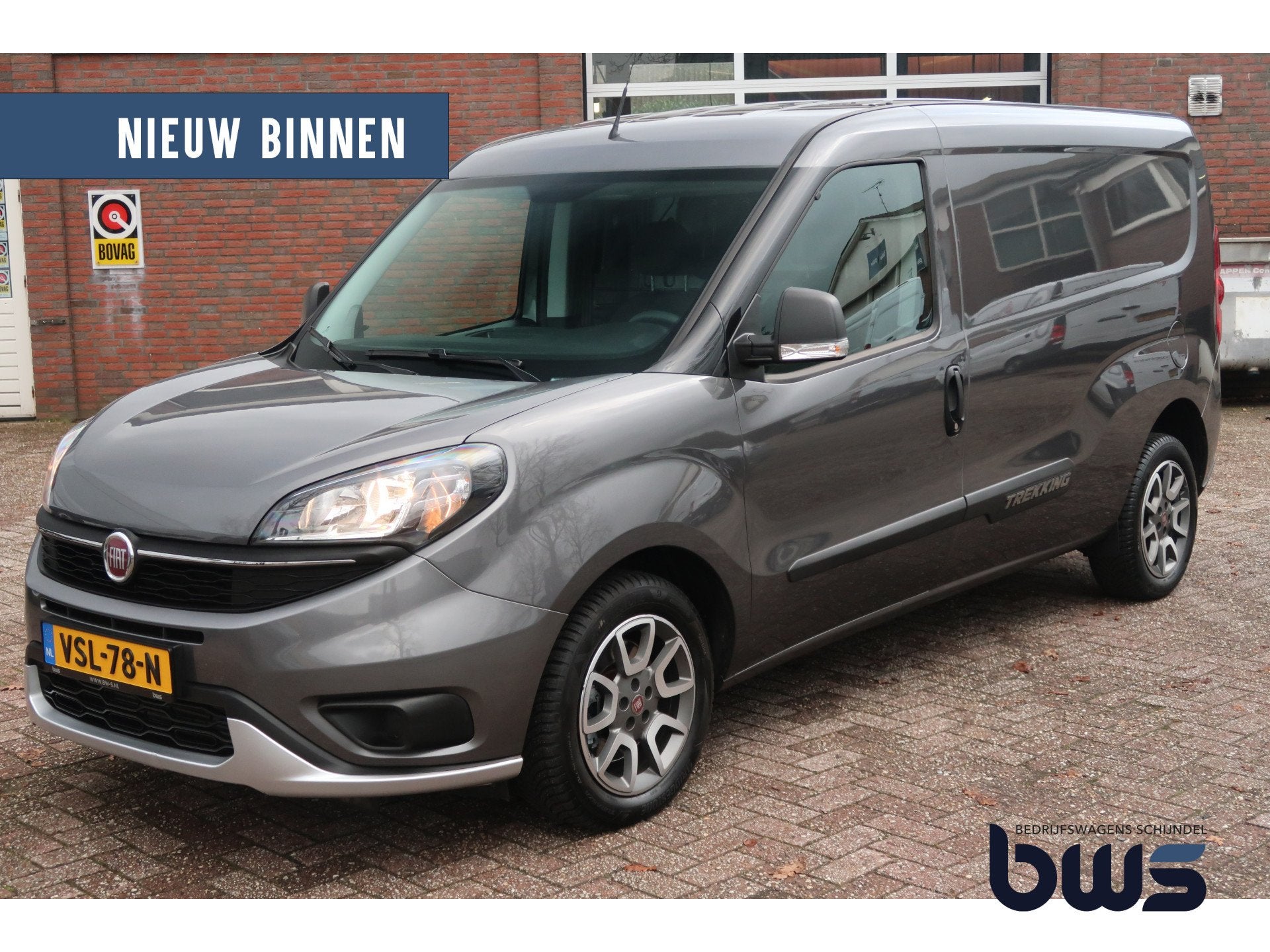 Fiat Doblò Cargo 1.6 MJ L2H1 S Trekking Carplay / Airco / 1, Auto's, Voorwielaandrijving, Stof, Gebruikt, 4 cilinders