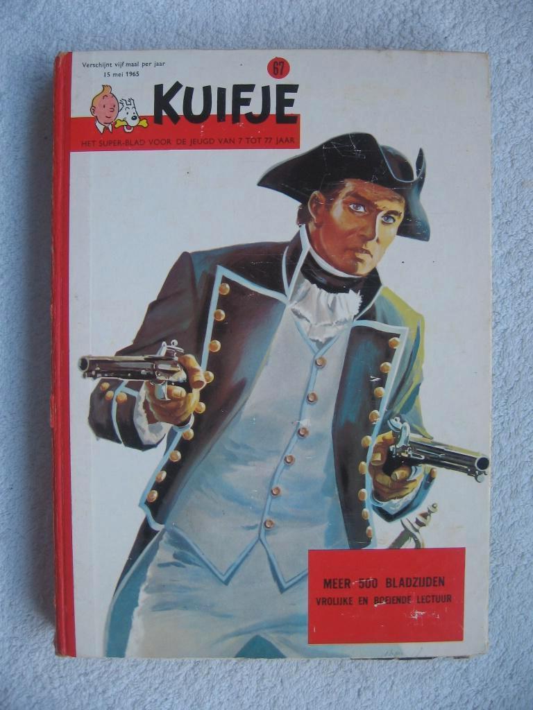 Kuifje weekblad banden (verzamelde nummers 1964 - 1985), Diverse, Meerdere stripboeken, Ophalen, Gelezen