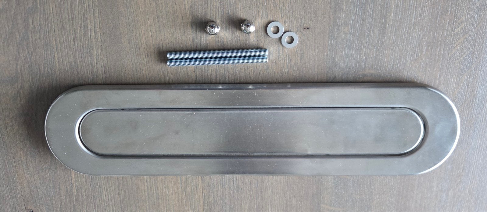 Intersteel Brievenbusklep RVS, Ophalen, Gebruikt, Brievenbusklep, Rvs