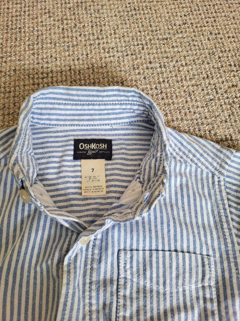 Blouse Oshkosh B'gosh maat 7(128-134), Oshkosh B'gosh, Overhemd of Blouse, Ophalen of Verzenden, Zo goed als nieuw