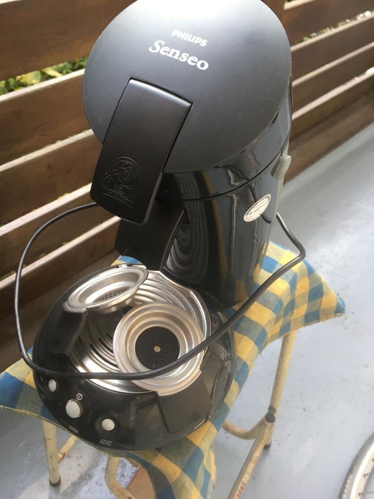Koffie pads, en Senseo zwart of blauw, compleet, in prima st, Ophalen, Gebruikt