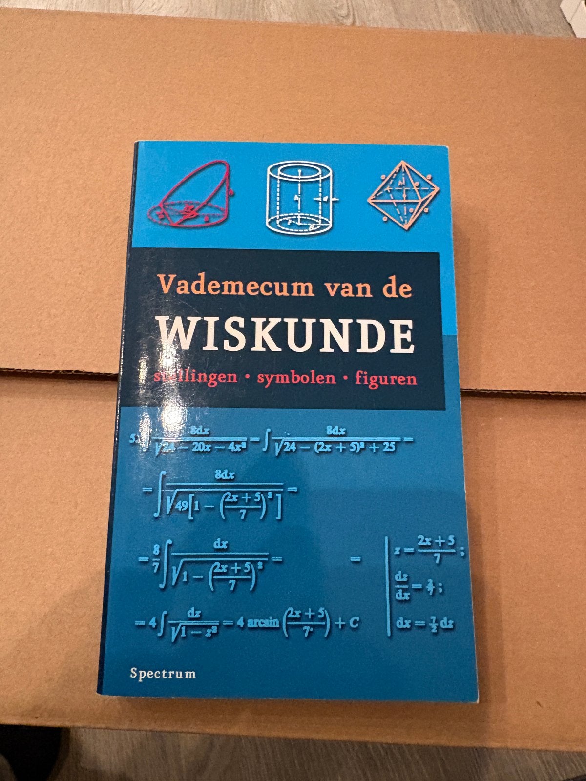 Vademecum van de Wiskunde - Stellingen, symbolen, figuren, Boeken, Ophalen of Verzenden, Beta, Zo goed als nieuw, HBO