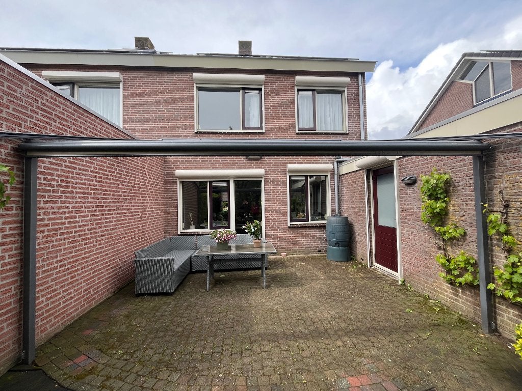 Zonnewering voor terras, Tuin en Terras, Ophalen, Gebruikt, Overige typen, 450 cm of meer