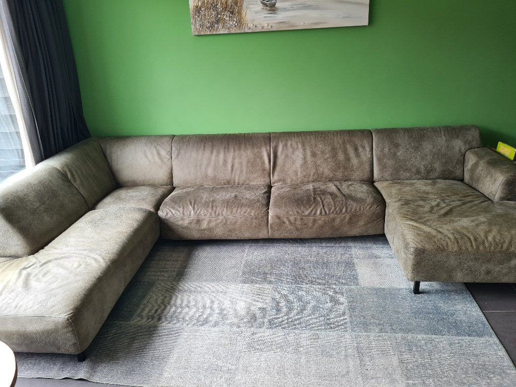 Grote hoekbank, Huis en Inrichting, Banken | Bankstellen, Ophalen, Gebruikt, Hoekbank, 300 cm of meer