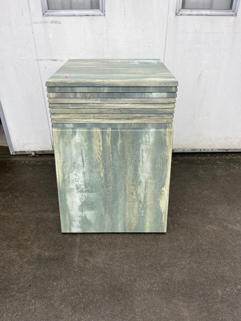 nette terrastafels tafelbladen werzalit outdoor 80x80 cm, Ophalen, Zo goed als nieuw