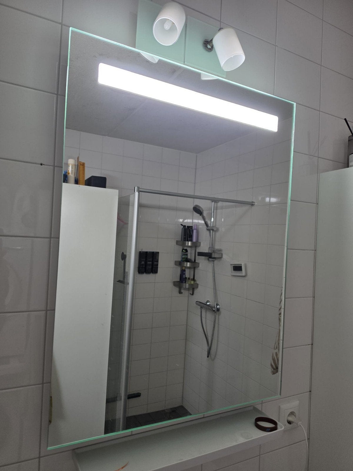 badkamer spiegel, (Half)hoge kast, Minder dan 50 cm, Gebruikt, Ophalen of Verzenden