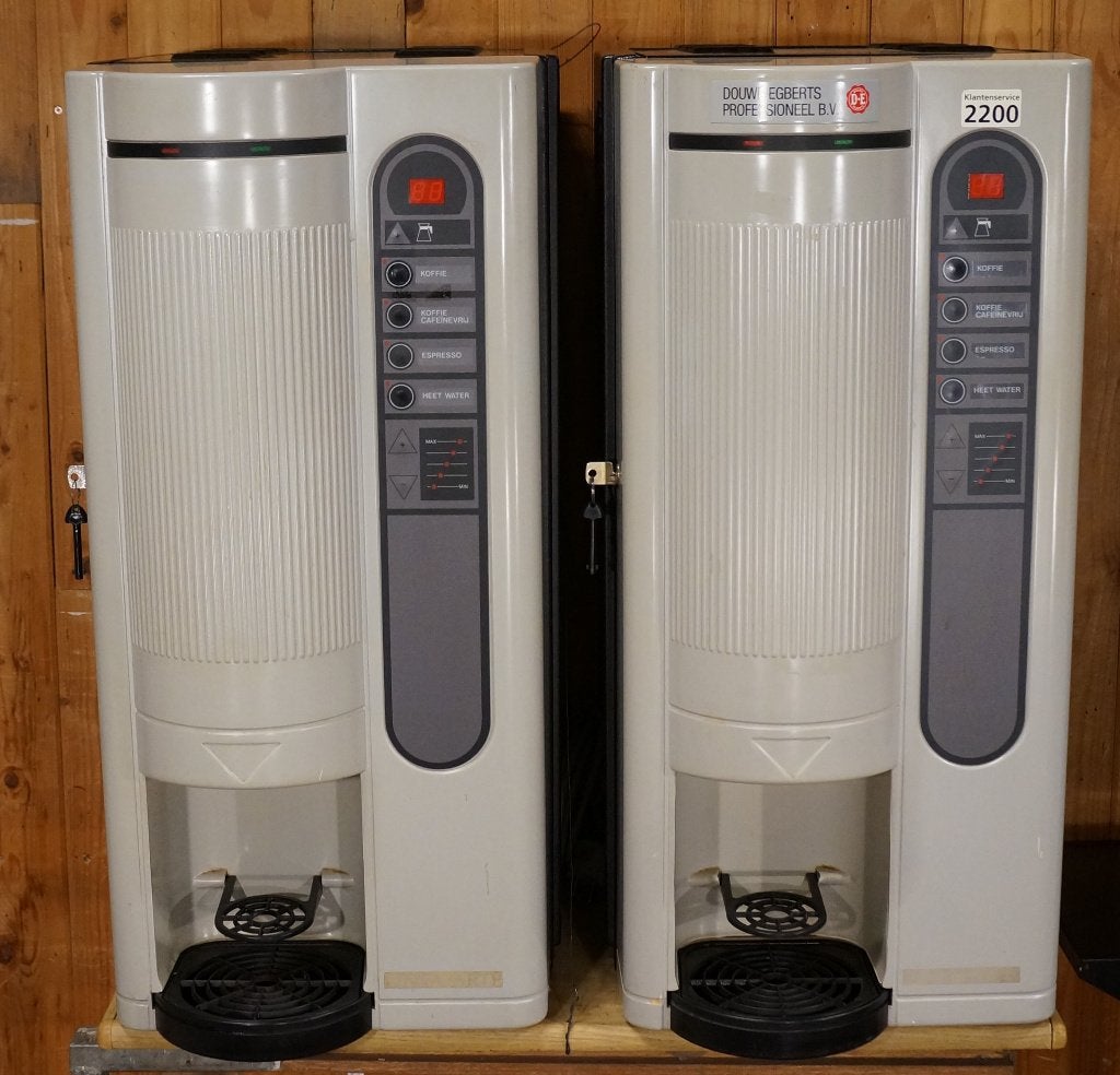 3 X Linea Arte Douwe Egberts koffie automaat voor onderdelen, Ophalen, Gebruikt, 10 kopjes of meer, Koffiemachine