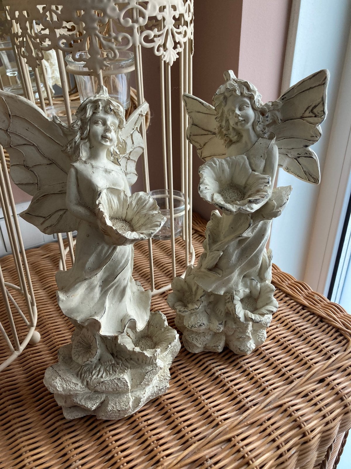 Feeën beelden bloemen fee engel engelen set 🧚🏼‍♀️, Ophalen of Verzenden, Fantasy