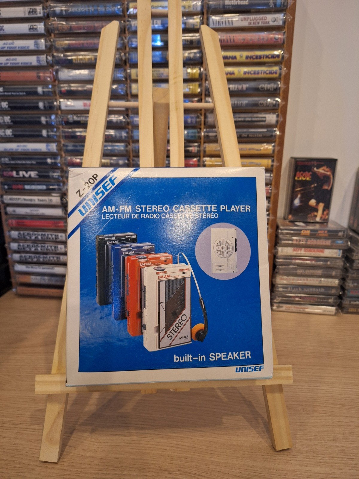 Zeldzame Unisef Z-20P Walkman Rood - Nieuw uit de Jaren '80, Ophalen of Verzenden
