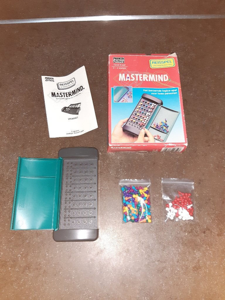 Mastermind reis Parker 1994 nieuwstaat, Ophalen of Verzenden, Zo goed als nieuw