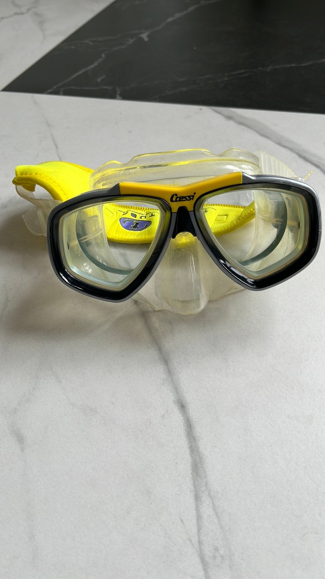 Duikbril op sterkte minus 10, Ophalen of Verzenden, Duikbril of Snorkel