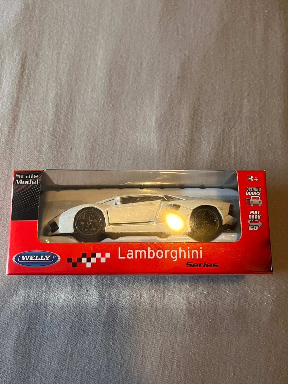 Welly Lamborghini aventador, Hobby en Vrije tijd, Modelauto's | 1:87, Verzenden, Nieuw, Auto, Overige merken