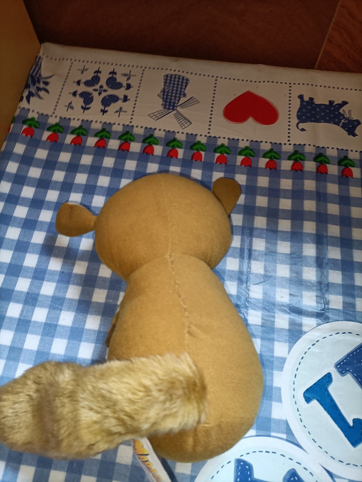 Mort knuffel Madagascar Super de Boer 20 cm groot, Ophalen of Verzenden, Zo goed als nieuw, Overige typen
