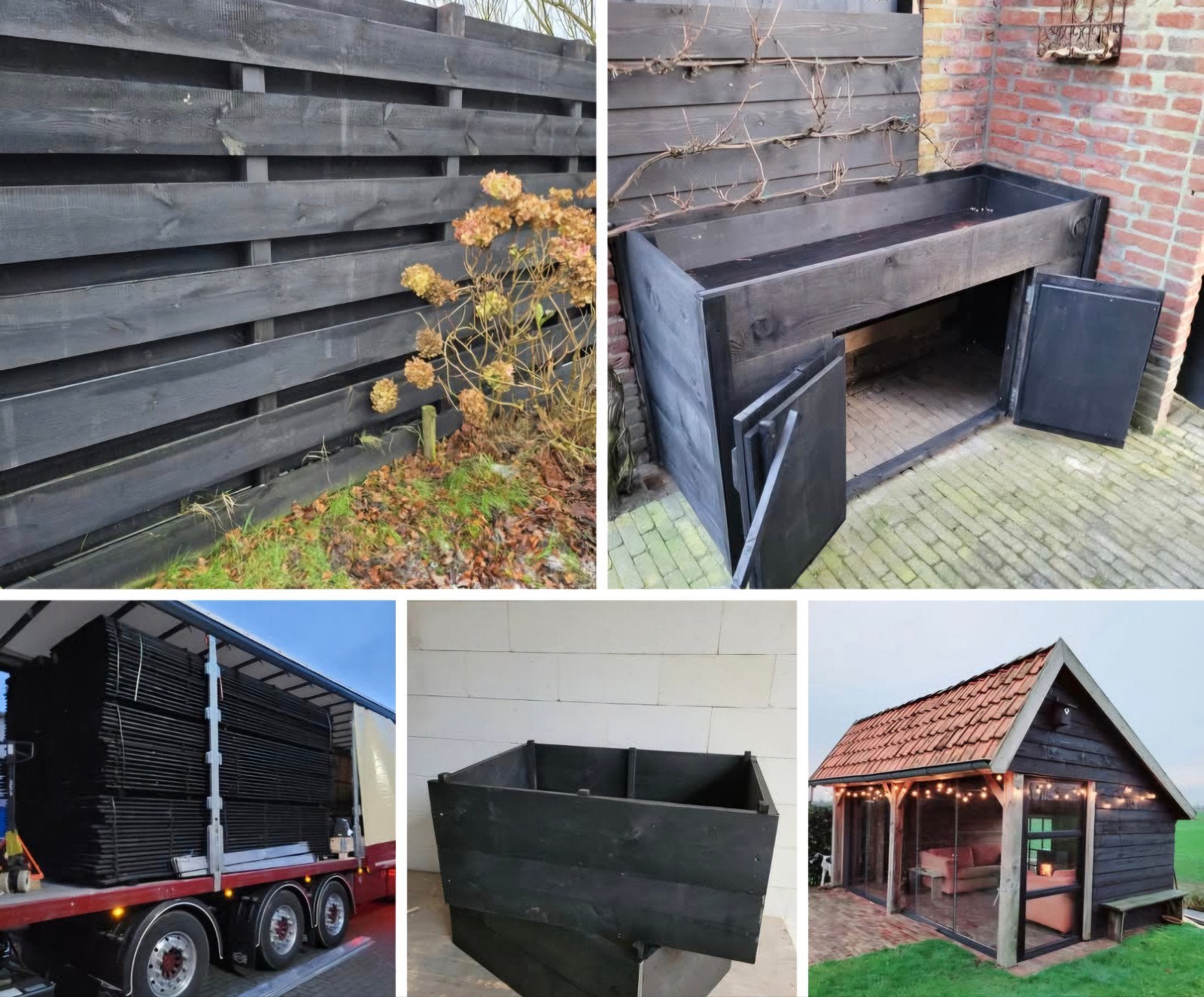 100 douglas potdeksel planken 300x18x2.5 koopje €975,-, Tuin en Terras, Ophalen